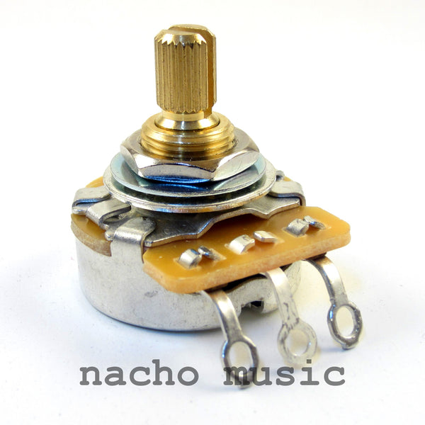 CTS 250k Audio / ヴィンテージギターパーツ CTS 250K 10% Tolerance Vintage-Style Split Shaft Audio