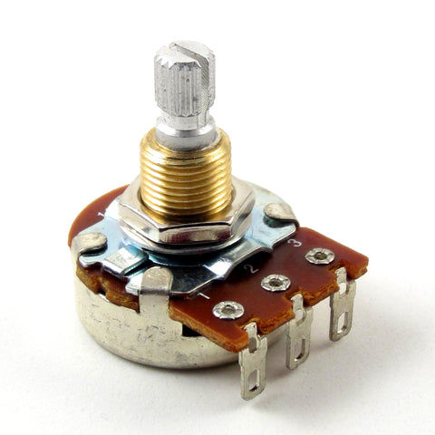 Bourns 500K Short Split Shaft Low Friction Audio Potentiometer